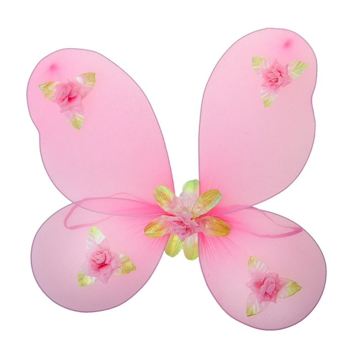 Карнавальные крылья "Фея", цветочки