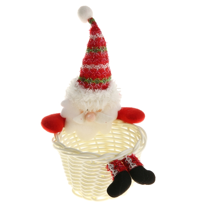 Карнавальный аксессуар "Конфетница. Дед Мороз"