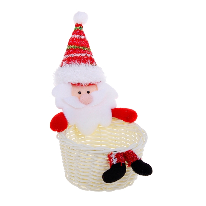 Карнавальный аксессуар "Конфетница. Санта"