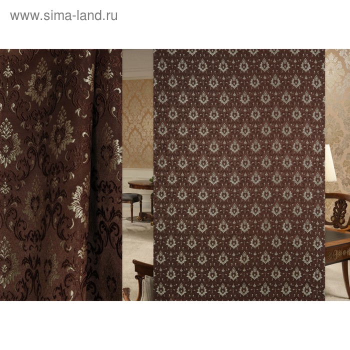 

Ткань портьерная, ширина 150 см, жаккард