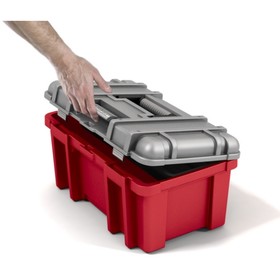 

Ящик для инструментов Wide Tool box, 22", чёрно-красный