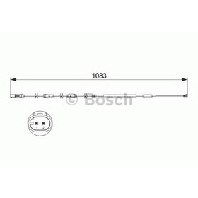 

Датчик износа тормозных колодок BOSCH 1987473500