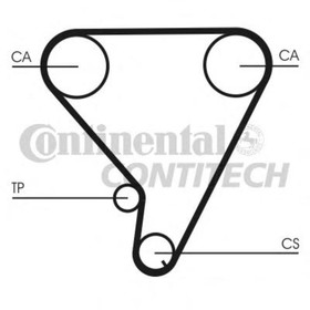 

Ремень ГРМ Contitech CT1033