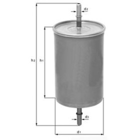 

Фильтр топливный KNECHT KL409