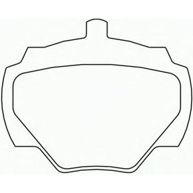 

Колодки тормозные, комплект BREMBO P44001