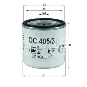 

Фильтр масляный KNECHT OC405/3A