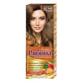 

Крем-краска для волос Рябина Avena, тон 014, русый