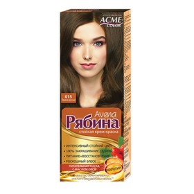 

Крем-краска для волос Рябина Avena, тон 015, тёмно-русый
