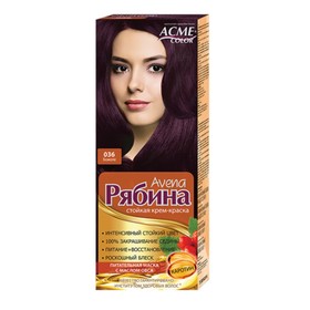 

Крем-краска для волос Рябина Avena, тон 036, божоле