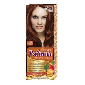 

Крем-краска для волос Рябина Avena, тон 066, золотистый мускат