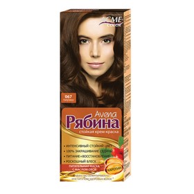 

Крем-краска для волос Рябина Avena, тон 067, капучино