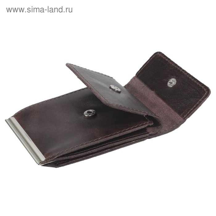 

Зажимы для купюр, размер 10,2х8,2 см, цвет коричневый