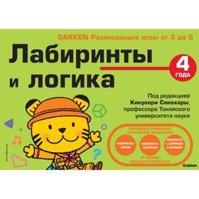 

Развивающие игры «Лабиринты и логика». Синохара К.