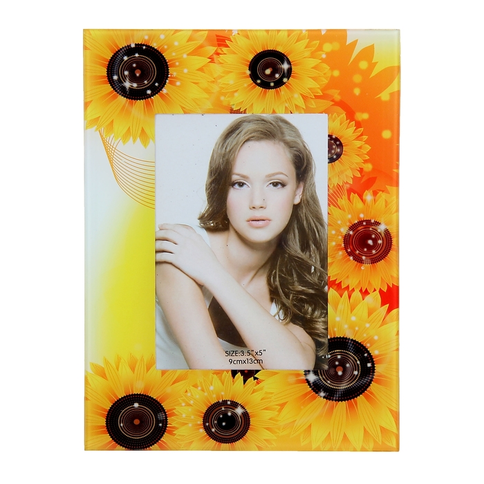 Фоторамка "Подсолнухи" 9х13 см