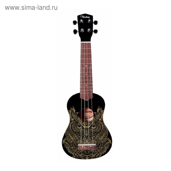 

Укулеле VESTON KUS 25 OWL - сопрано, черная