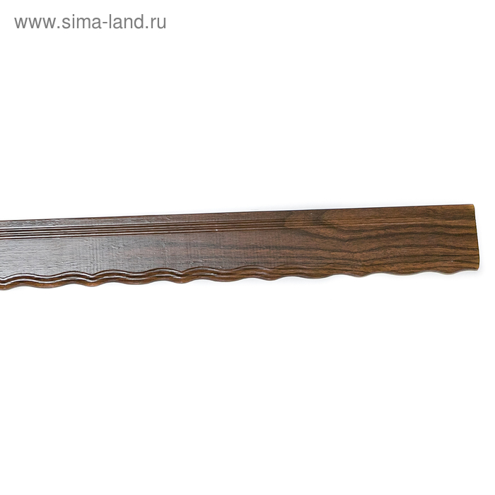 

Планка декоративная двухрядная 240 см, цвет орех