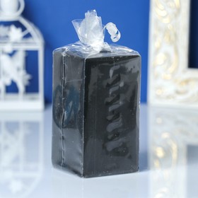 

Свеча-квадрат, 5,6х5,6х10 см, 15 ч, черная