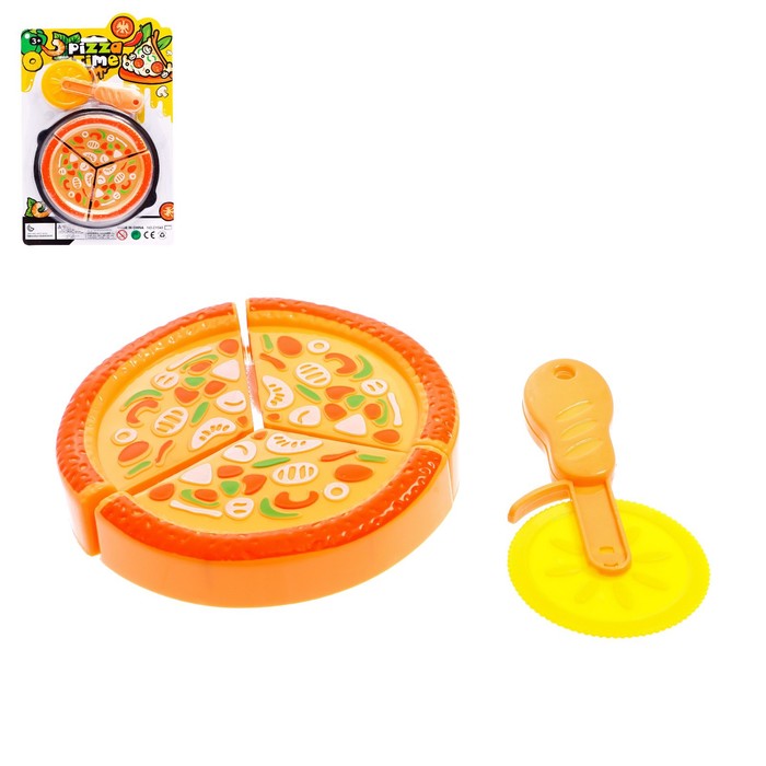 цена Игровой набор продуктов на липучке «Пицца Маргарита»
