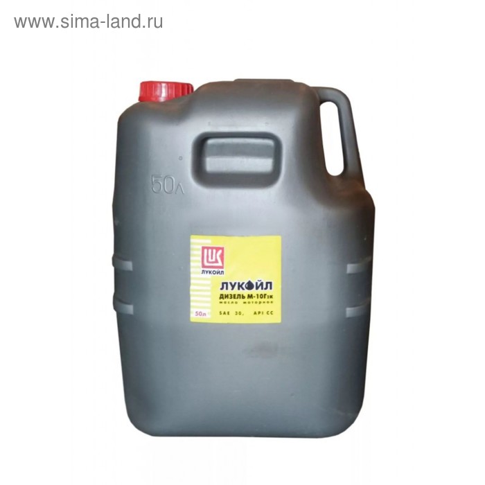 Моторное масло Лукойл М10Г2к, 50 л 18466 масло моторное роснефть м10г2к 180 кг 200 л