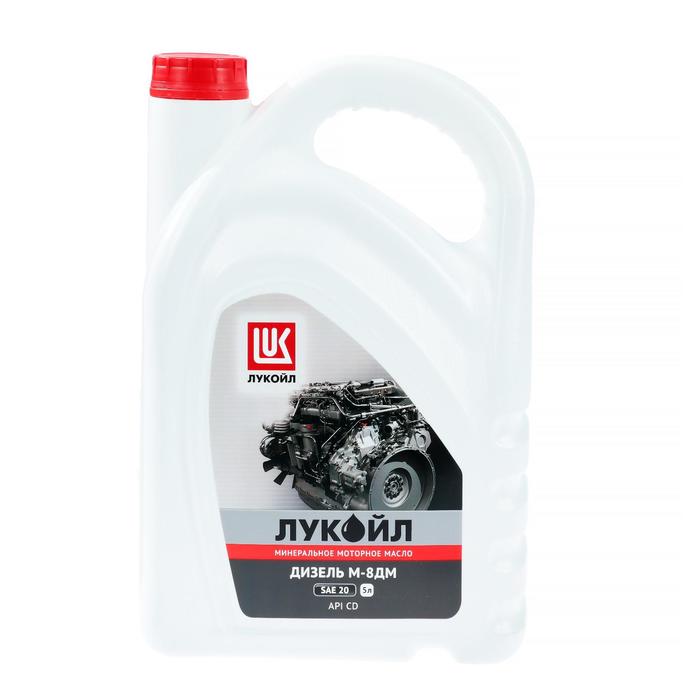 Моторное масло Лукойл М8ДМ, 5 л 1396895