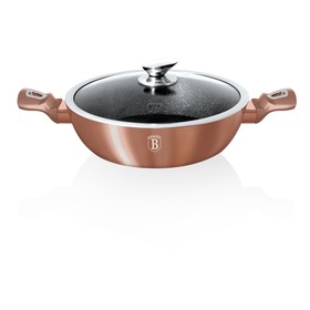 

Сотейник с крышкой Rosegold Line, 28 см, 3.8 л