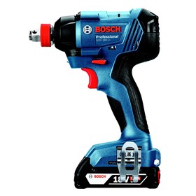 

Аккумуляторный гайковерт Bosch GDX 180-LI (06019G5220), ударный, 18 В, 2х3 А/ч, 1/2", кейс