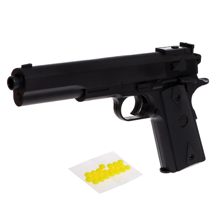 Пистолет пневматический детский «Сокол» пистолет на пульках детский пневматический desert eagle металлический c 20