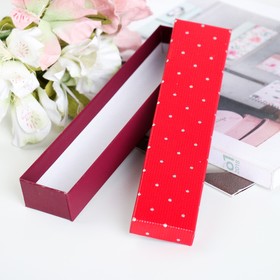 

Коробка подарочная 21 х 4,5 х 3 см