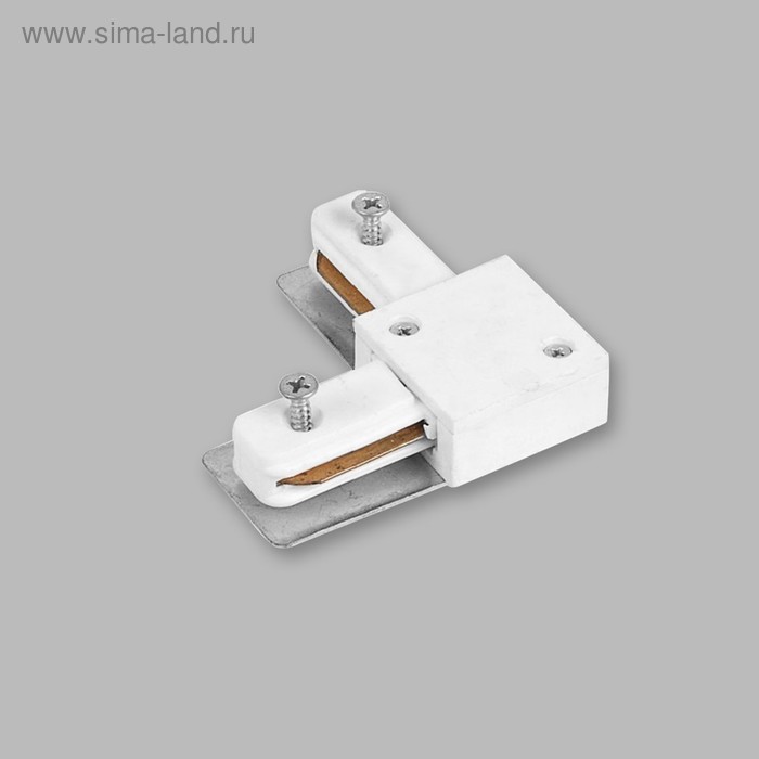 

Коннектор угловой для шинопровода LD1001, цвет белый