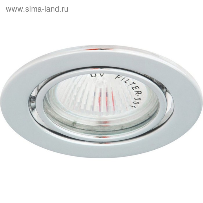 

Встраиваемый светильник DL11/DL3202, MR16, 50W, цвет белый, d=59мм
