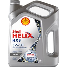 

Масло моторное SHELL HX8 A5/B5 5W-30, 550046777, 4 л