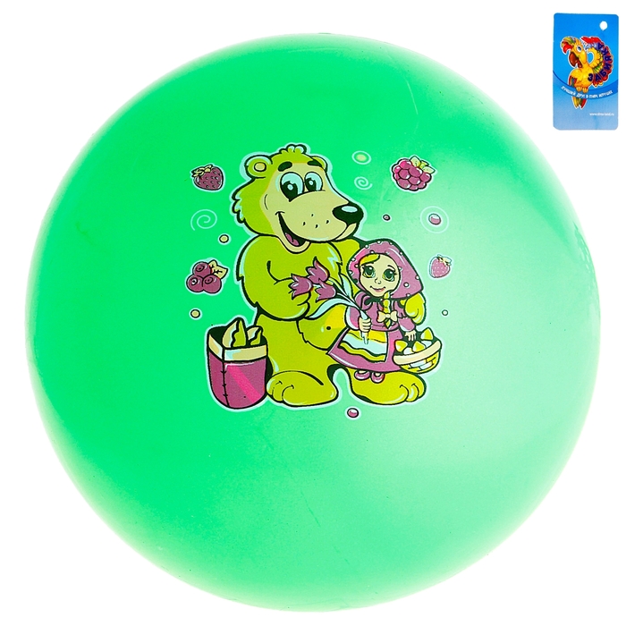 Мяч детский "Маша и медведь" 60 гр.
