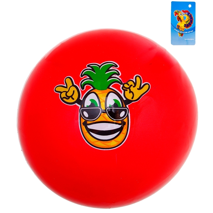 Мяч детский "Ананас", цвета МИКС