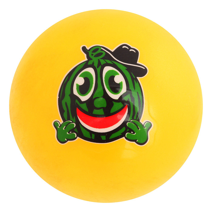 Мяч детский "Арбуз" 30 гр, цвета МИКС