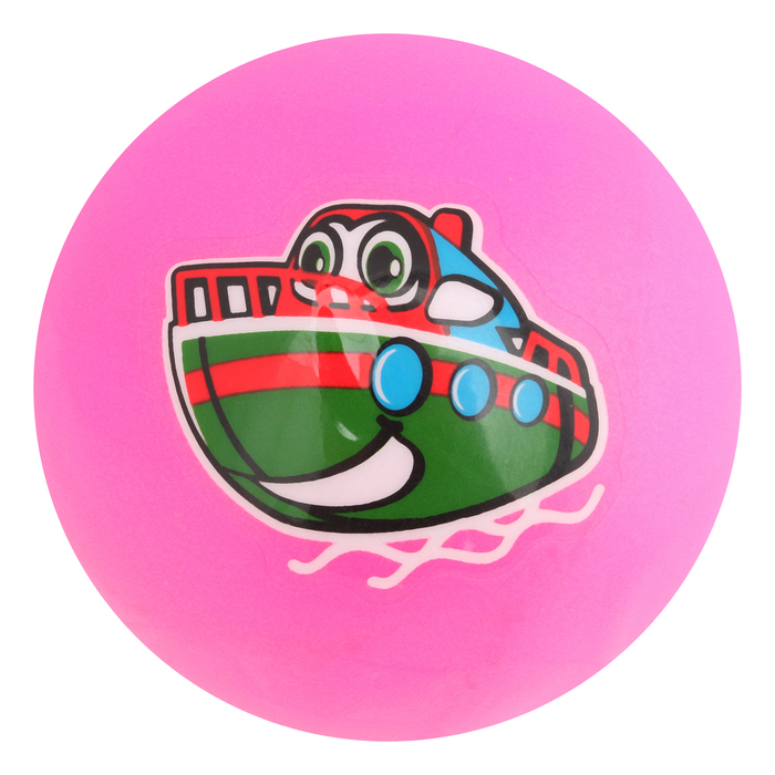 Мяч детский "Кораблик" 30 гр, цвета МИКС