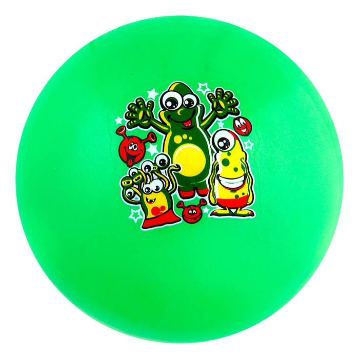 Мяч детский "Монстрики" 30 гр, цвета МИКС