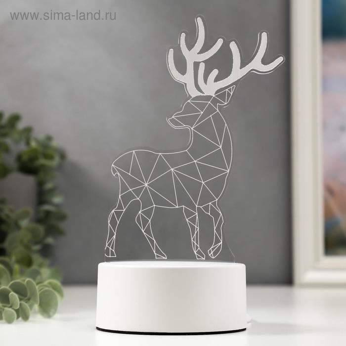 

Светильник "Олень" LED RGB от сети 10х11,5х21,4см