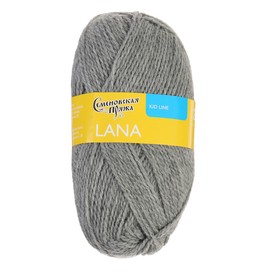 

Пряжа Lana (Лана) 50% шерсть, 50% акрил 200м/50гр (св. моренго)