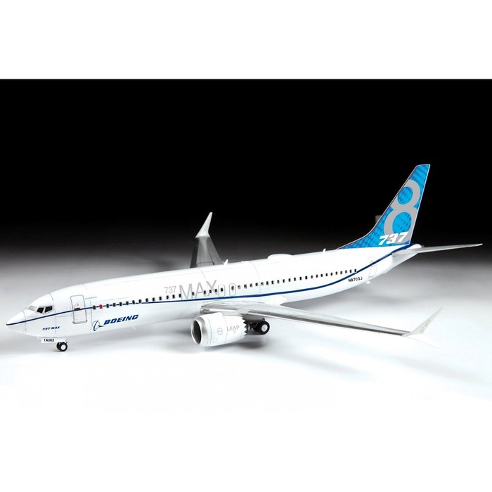 

Сборная модель-самолёт «Пассажирский авиалайнер Боинг 737-8 MAX» Звезда, 1/144, (7026)