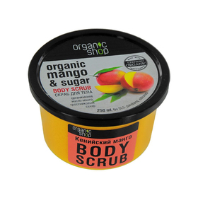 Скраб для тела Organic Shop Кенийский манго, 250 мл