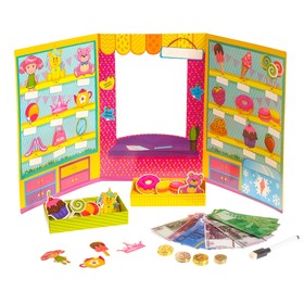 

Игровой набор «Мой магазин»: деньги, монеты, фигурки, маркер