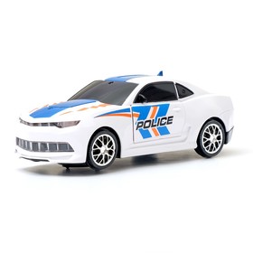 

Машина «Полицейский автобот», трансформируется, световые и звуковые эффекты, работает от батареек