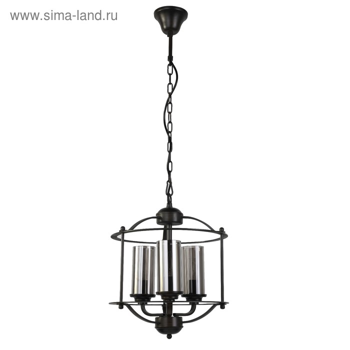 

Люстра Opiter 3x40Вт E14, чёрный 35x35x43 см