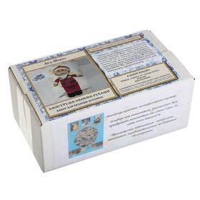 

Набор для вязания игрушки "Дед мороз" 15х11 см