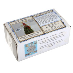 

Набор для вязания игрушки "Новогодняя елка" 21х10 см