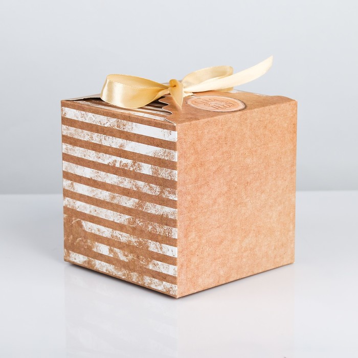 Складная коробка «Для тебя подарок», 12 × 12 × 12 см