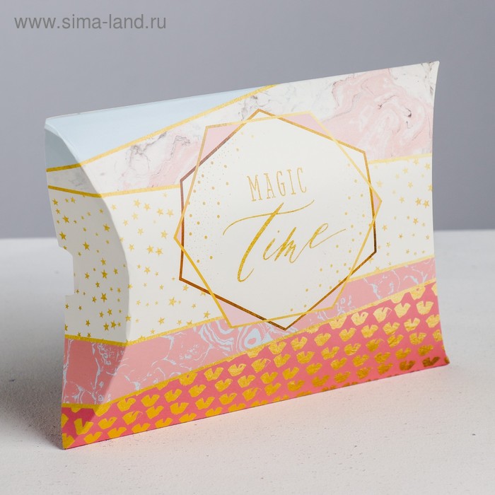 

Коробка складная фигурная Magic time, 19 × 14 × 4 см