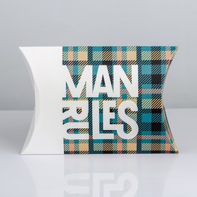 

Коробка складная фигурная Man Rules, 26 × 19 × 4 см