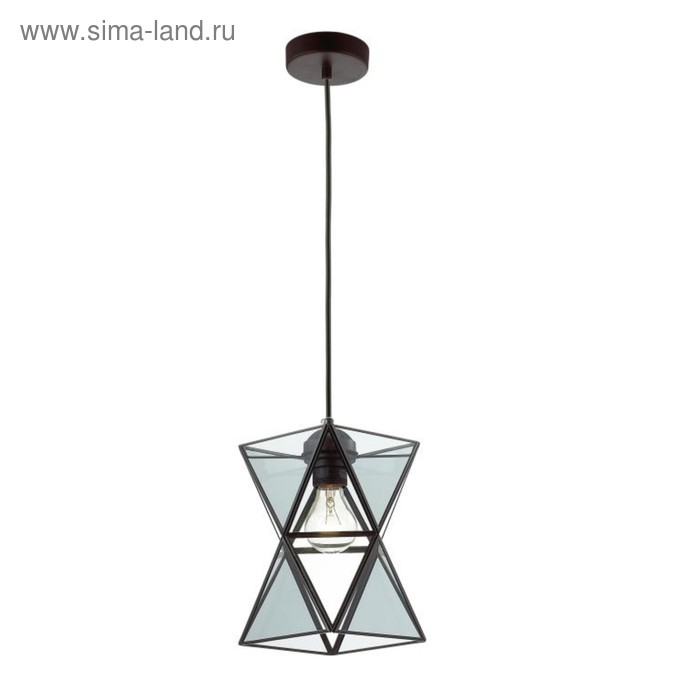 

Светильник Publius 1x60Вт E27, чёрный 21x21x25,5 см