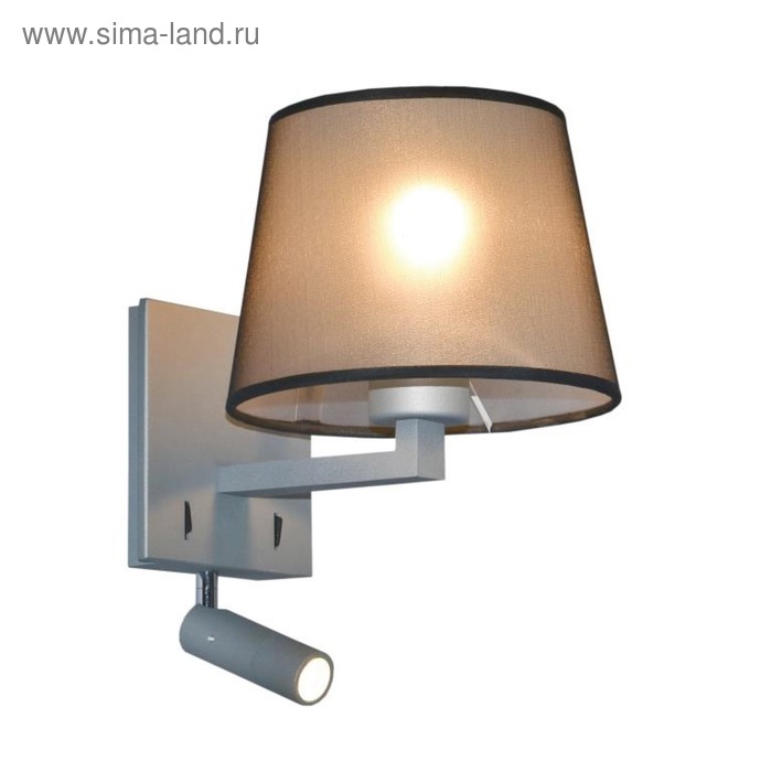

Бра Sextus 1x40Вт E27 чёрный 22x18x29см